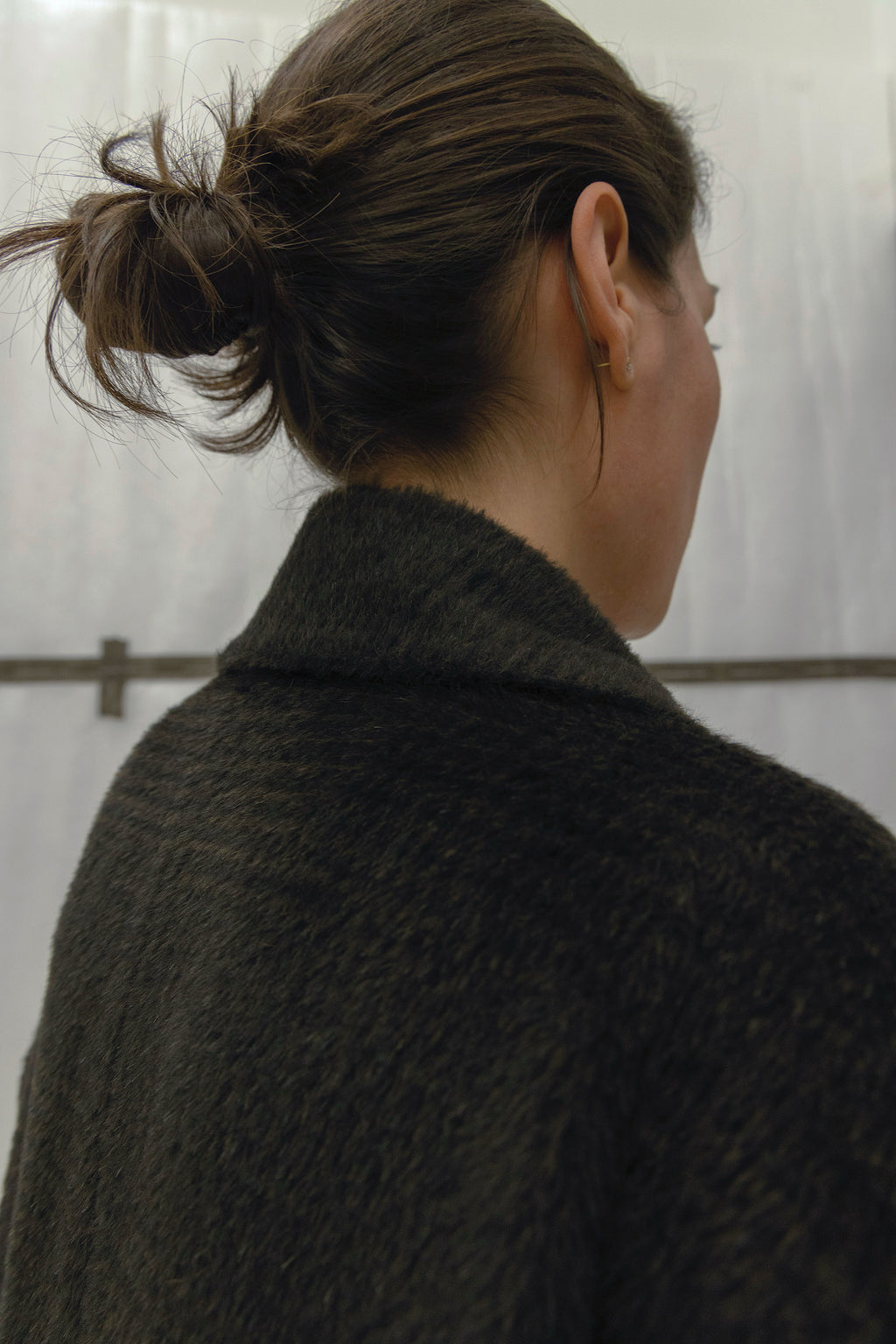 Double-Breasted Oversized Coat