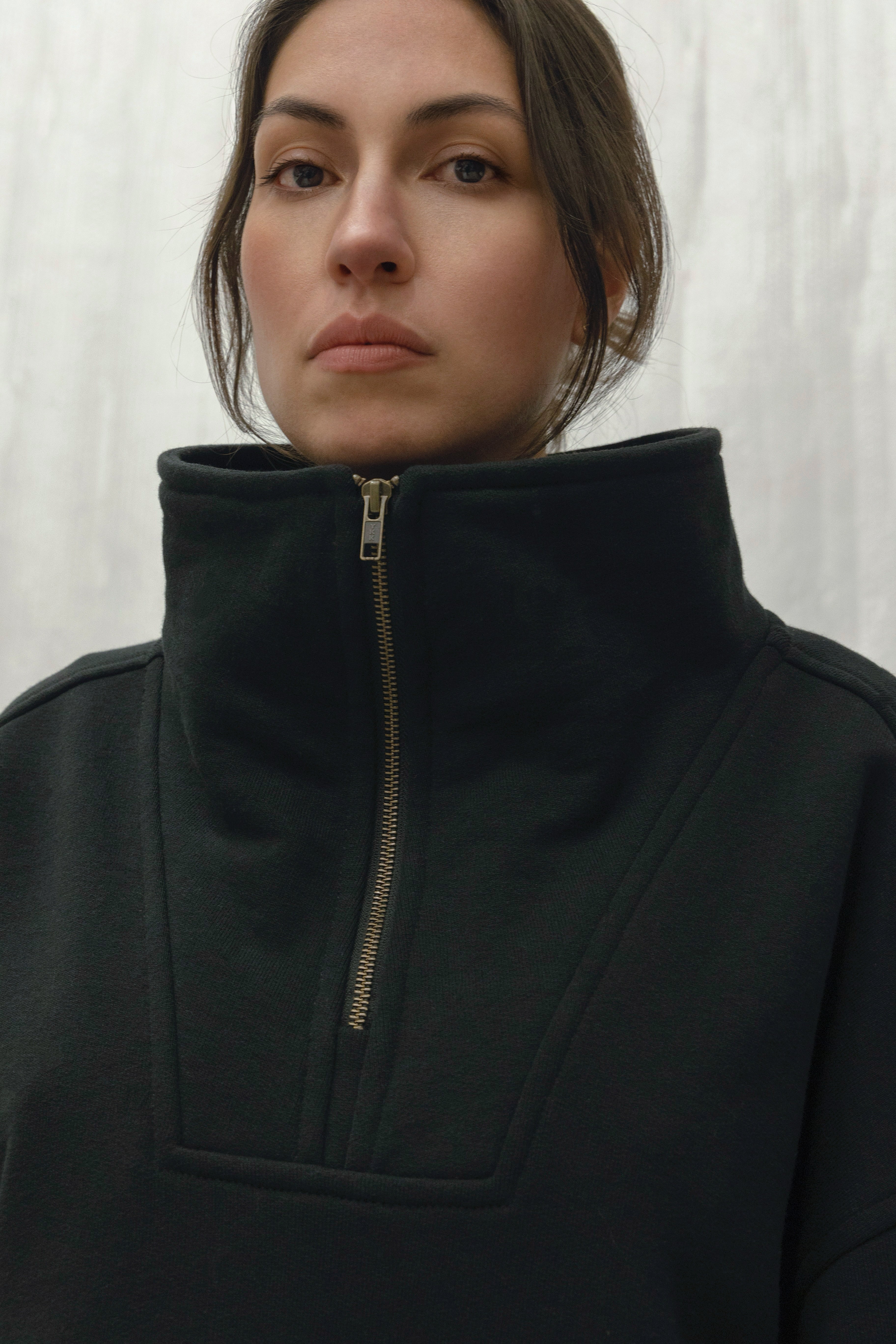 Oversized Fleece Sweat Jacket