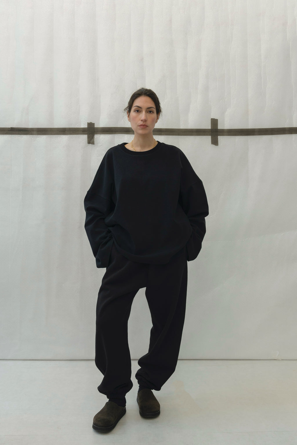 Oversized Fleece Sweat Pants