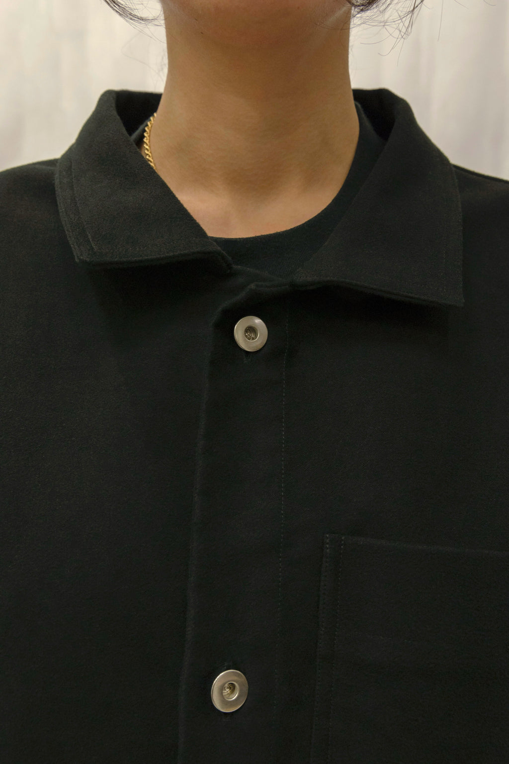 Oversized Work Jacket in Heavy Moleskin