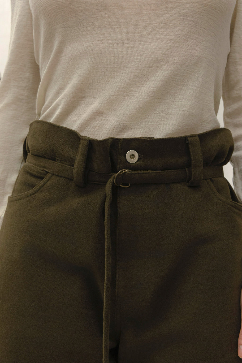 Pants N°01 — Signature Five-Pocket Moleskin Trouser