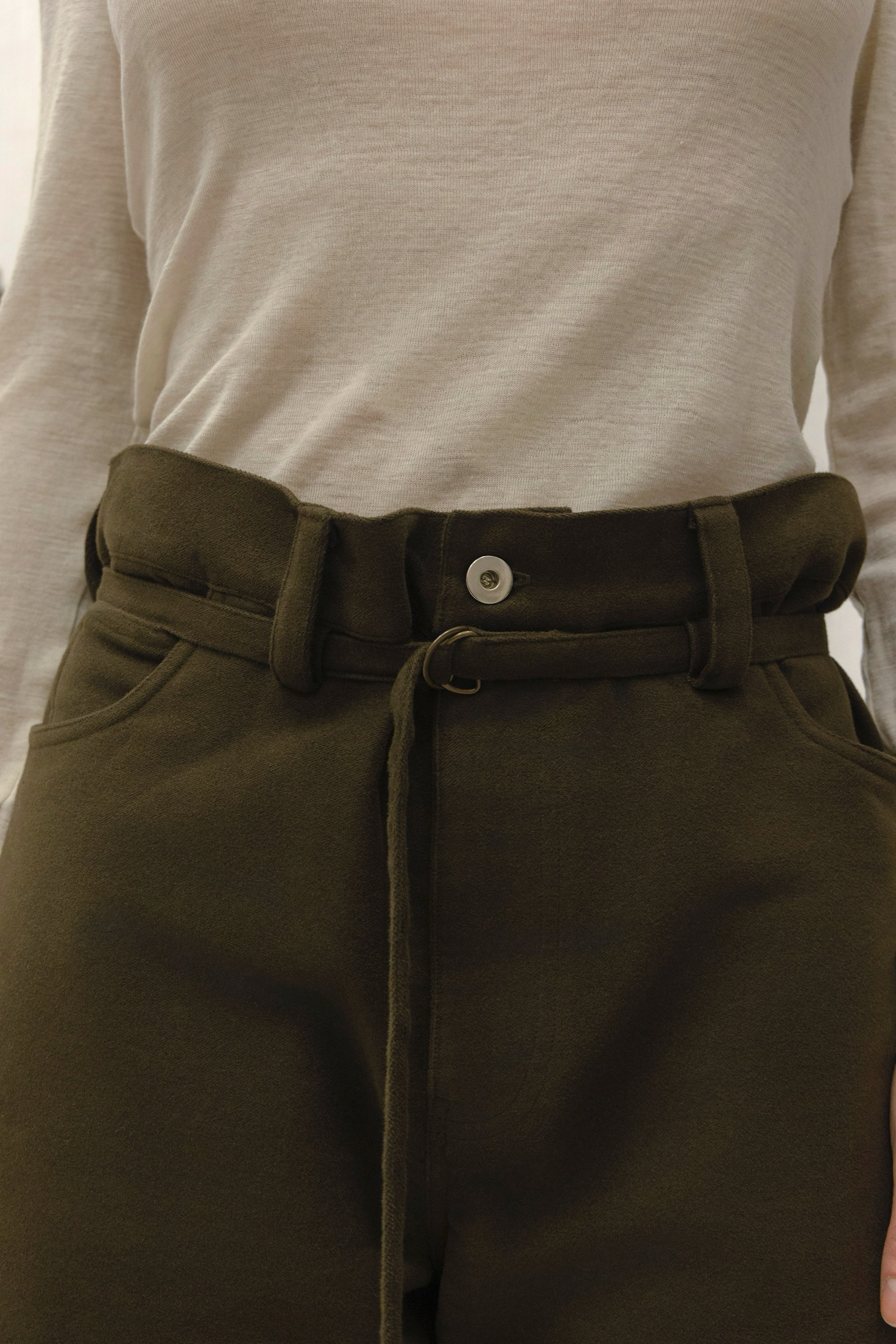 Pants N°01 — Signature Five-Pocket Moleskin Trouser