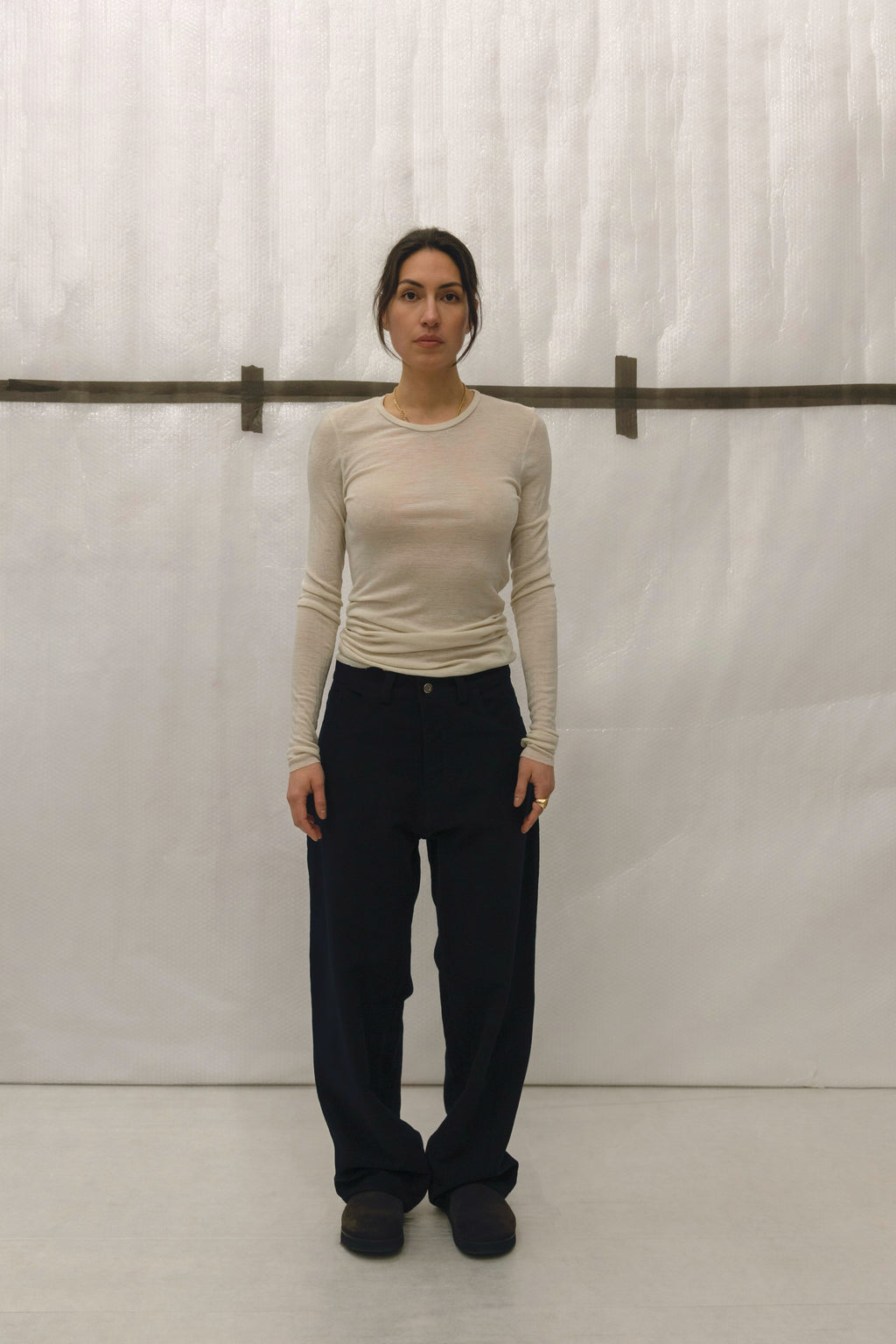 Pants N°01 — Signature Five-Pocket Moleskin Trouser