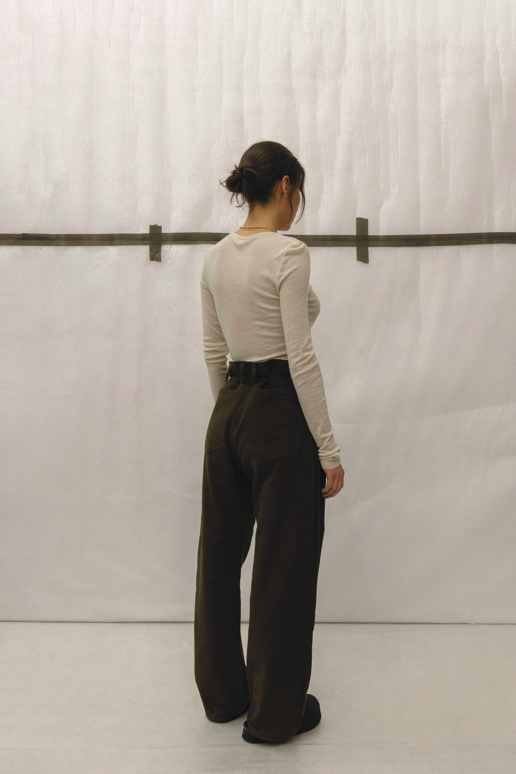 Pants N°01 — Signature Five-Pocket Moleskin Trouser
