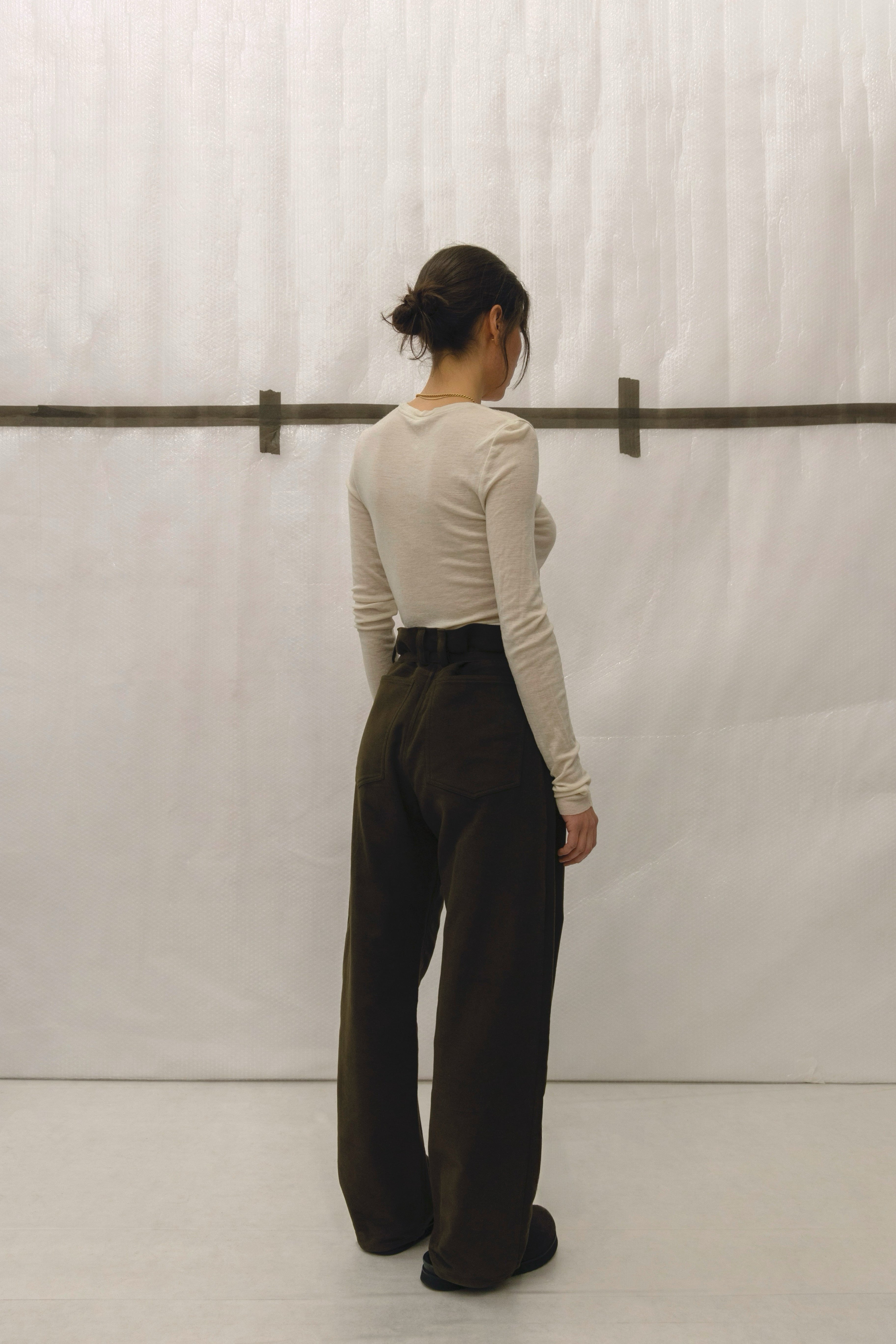 Pants N°01 — Signature Five-Pocket Moleskin Trouser