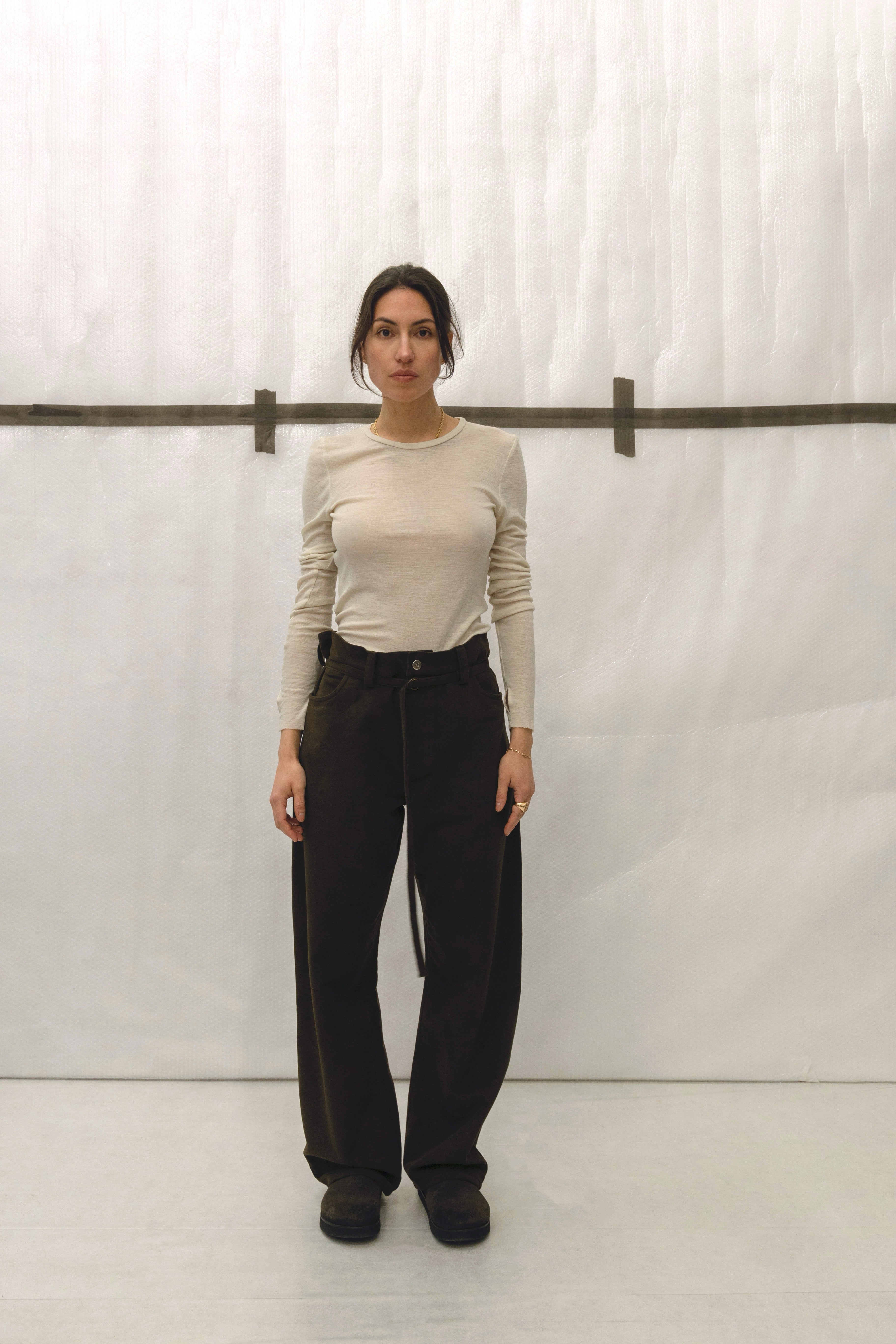 Pants N°01 — Signature Five-Pocket Moleskin Trouser