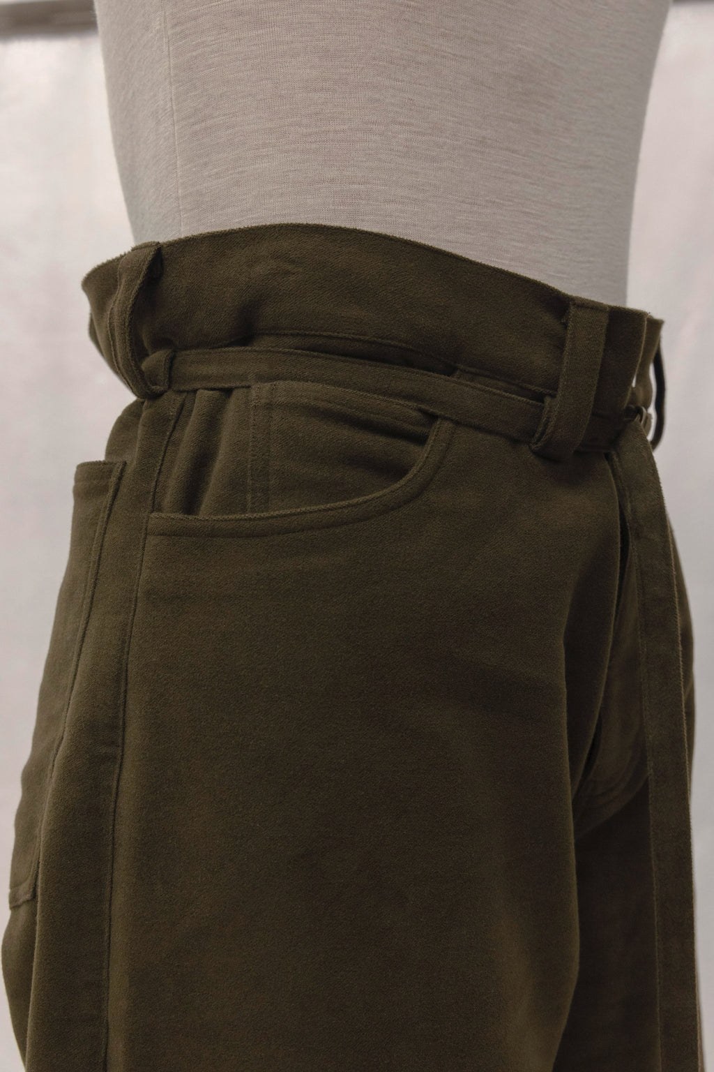 Pants N°01 — Signature Five-Pocket Moleskin Trouser