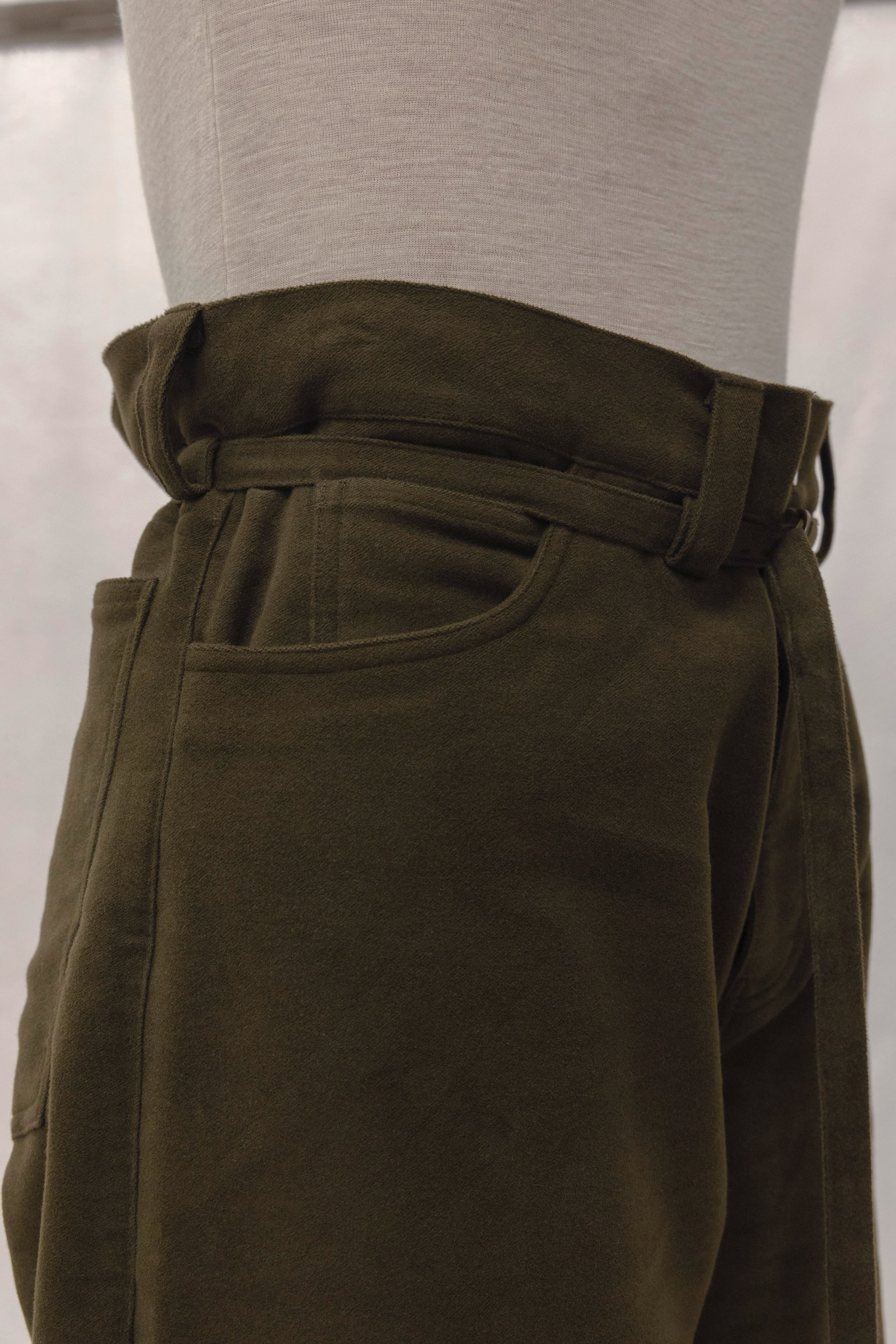 Pants N°01 — Signature Five-Pocket Moleskin Trouser