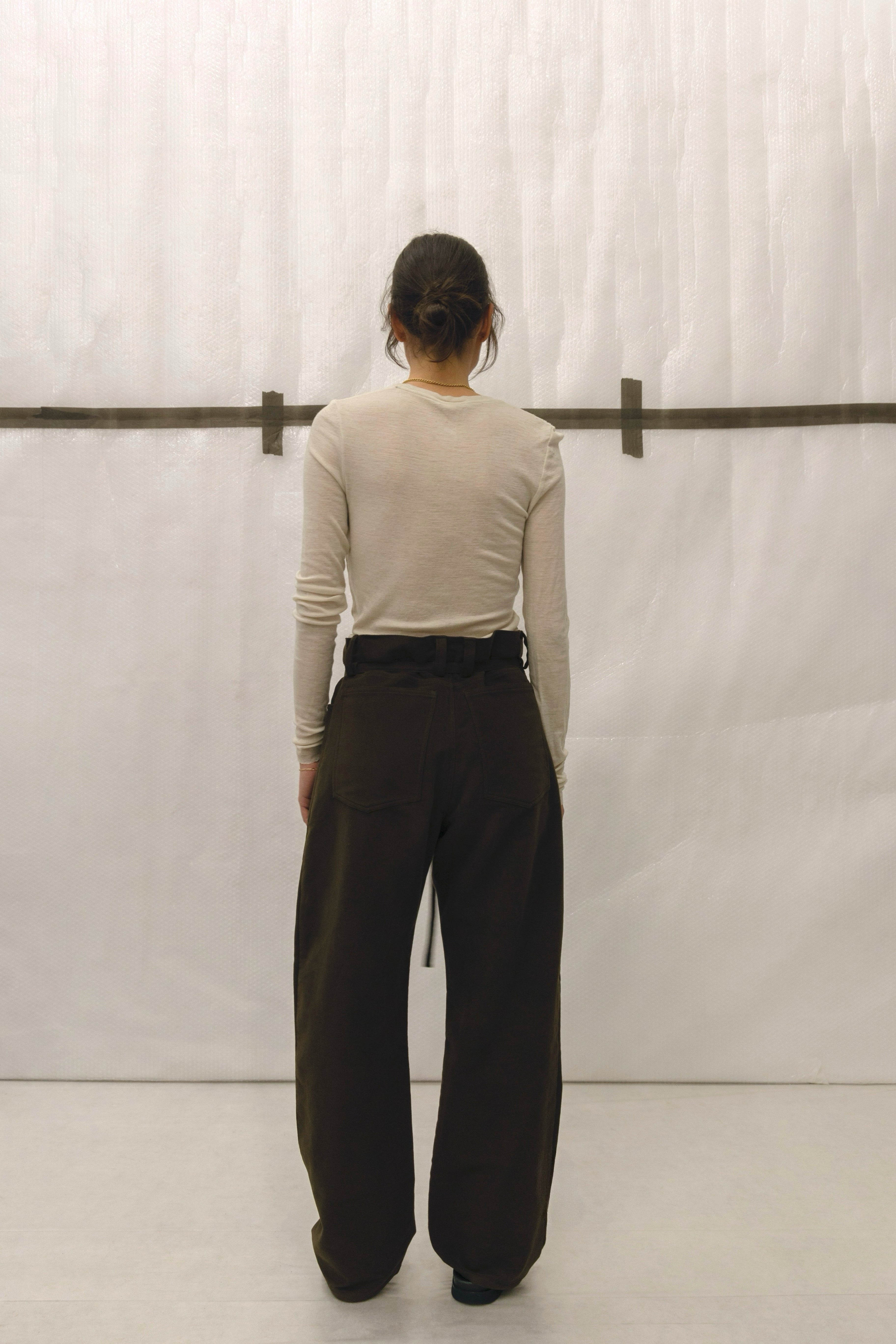 Pants N°01 — Signature Five-Pocket Moleskin Trouser