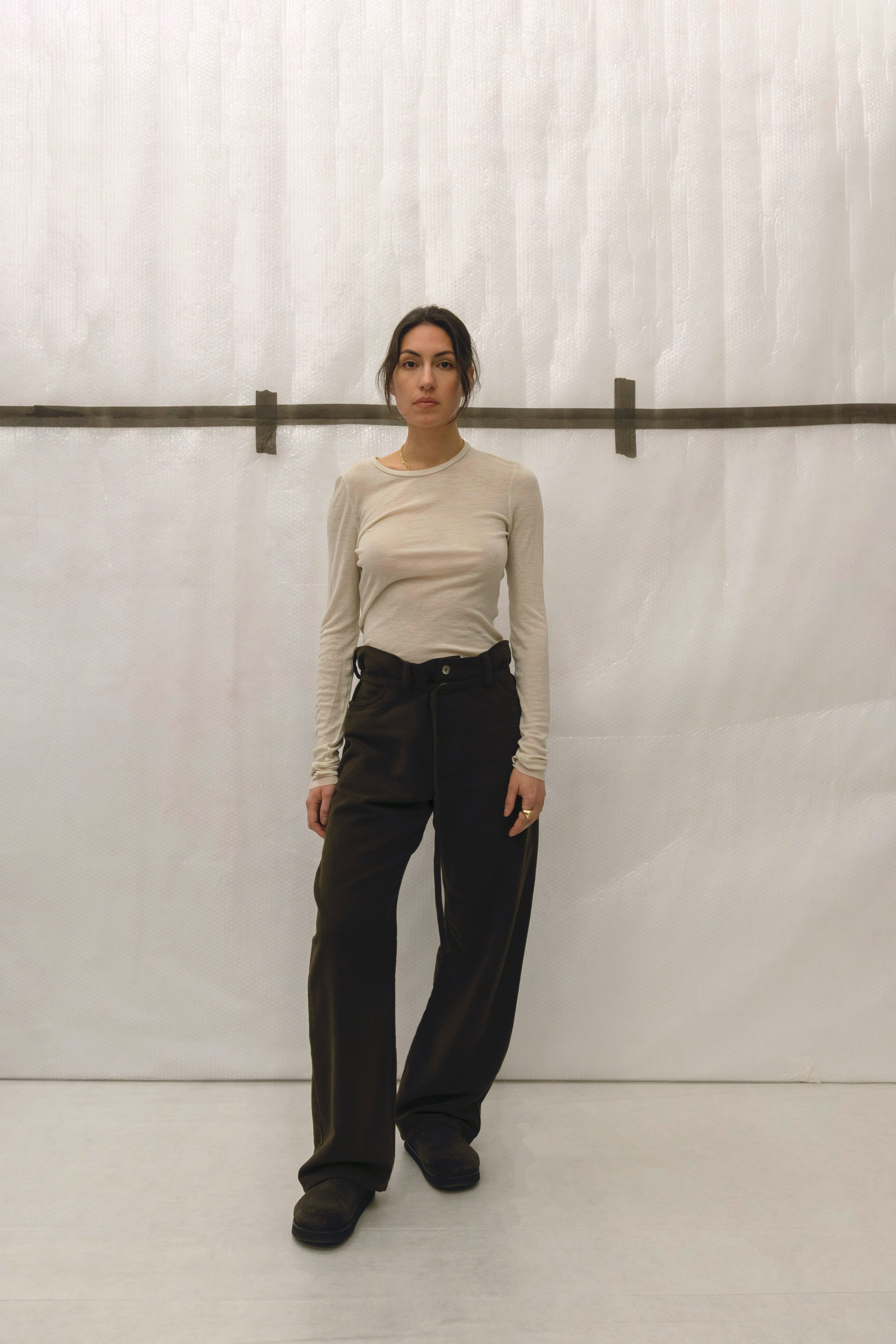 Pants N°01 — Signature Five-Pocket Moleskin Trouser