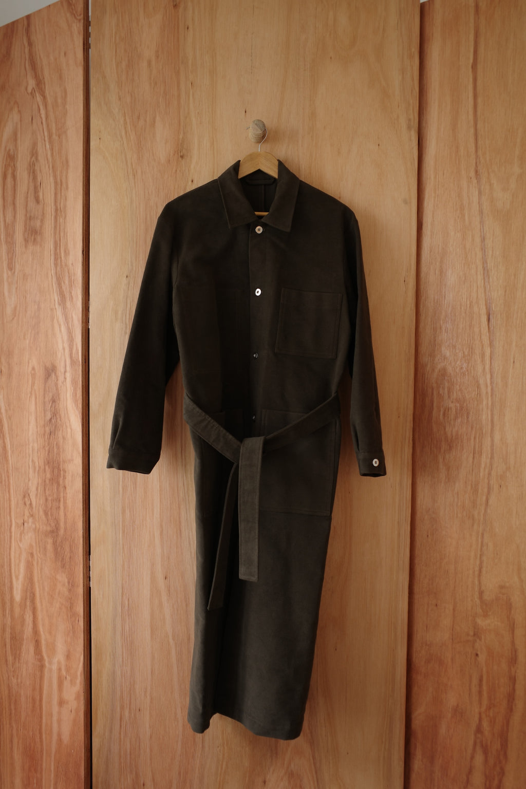 Work Coat in Heavy Moleskin