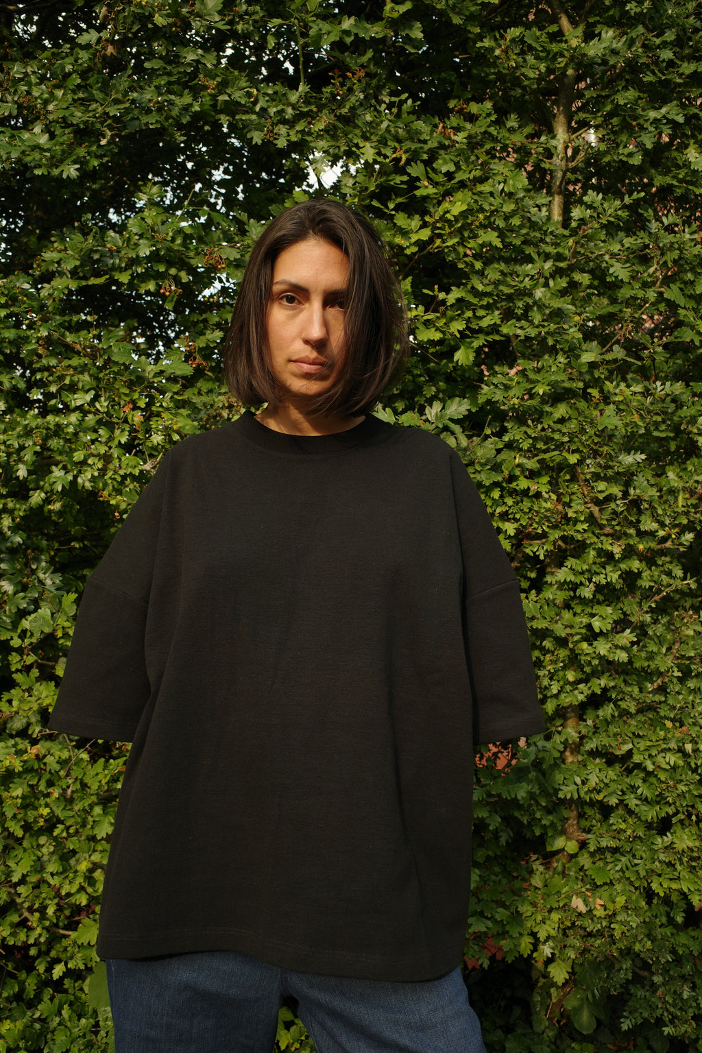 Heavy Rib Short Sleeves sweater