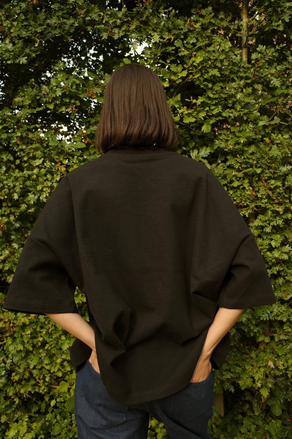 Heavy Rib Short Sleeves sweater
