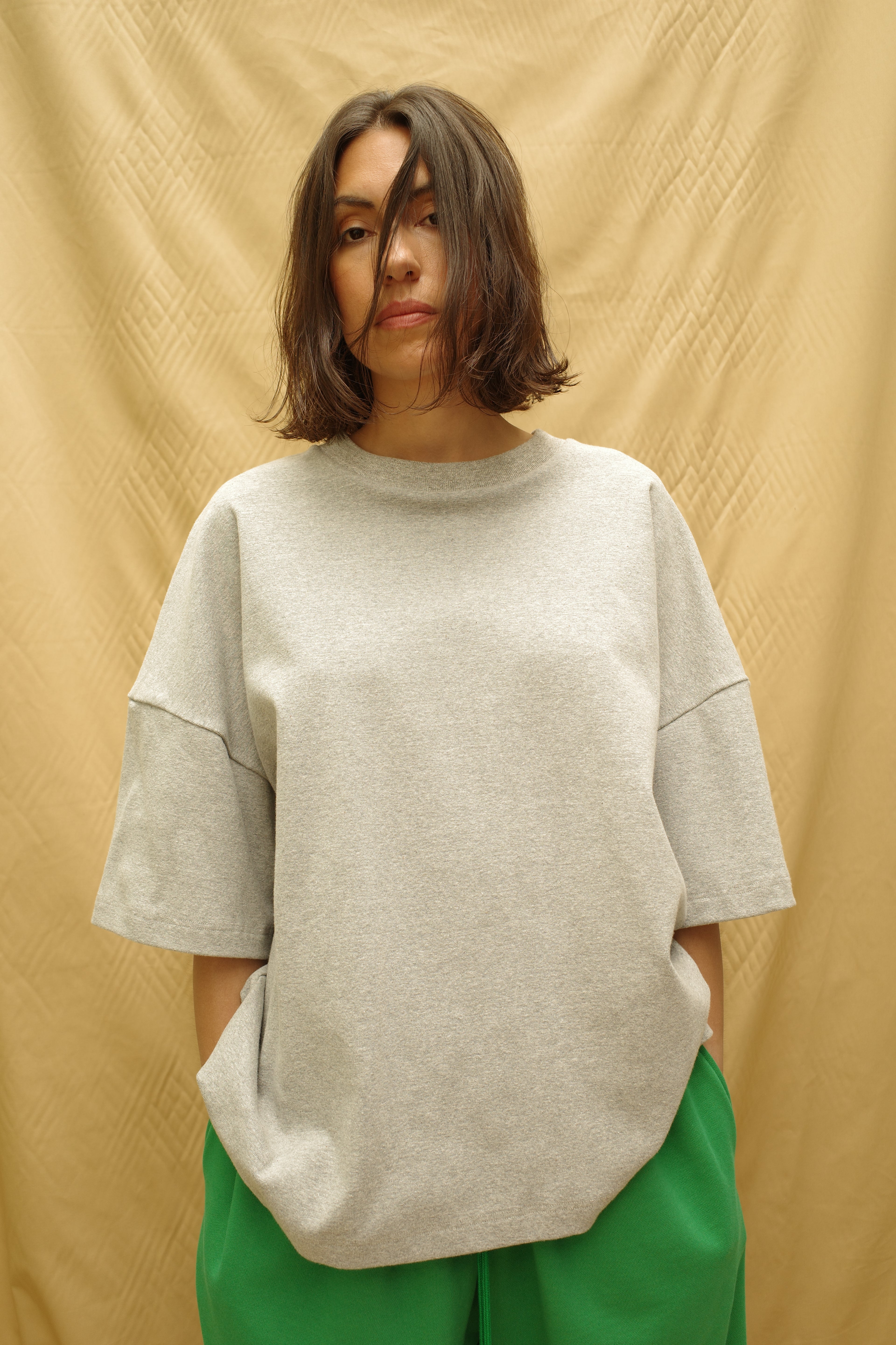 Heavy Rib Short Sleeves sweater