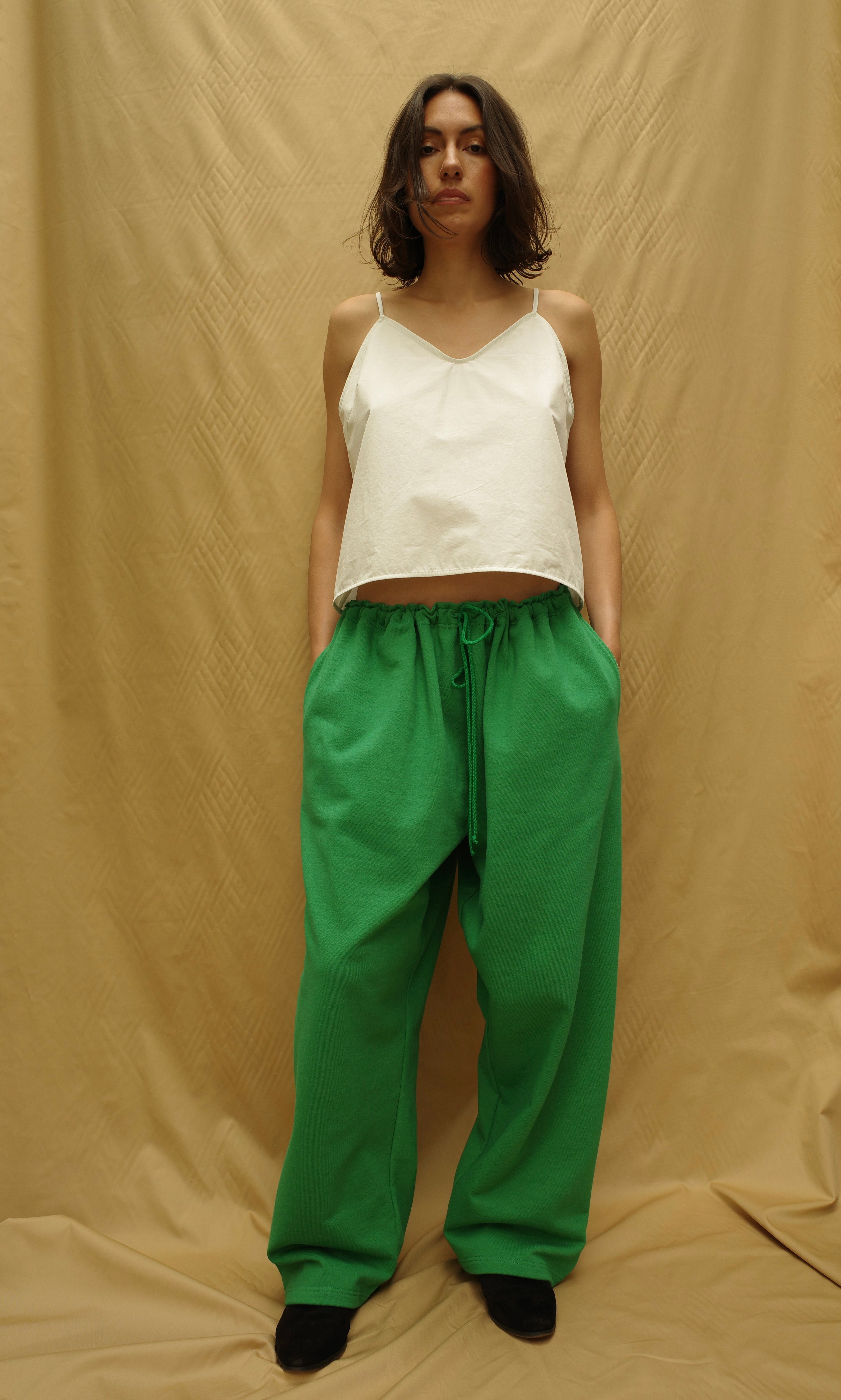 Wide sweatpants