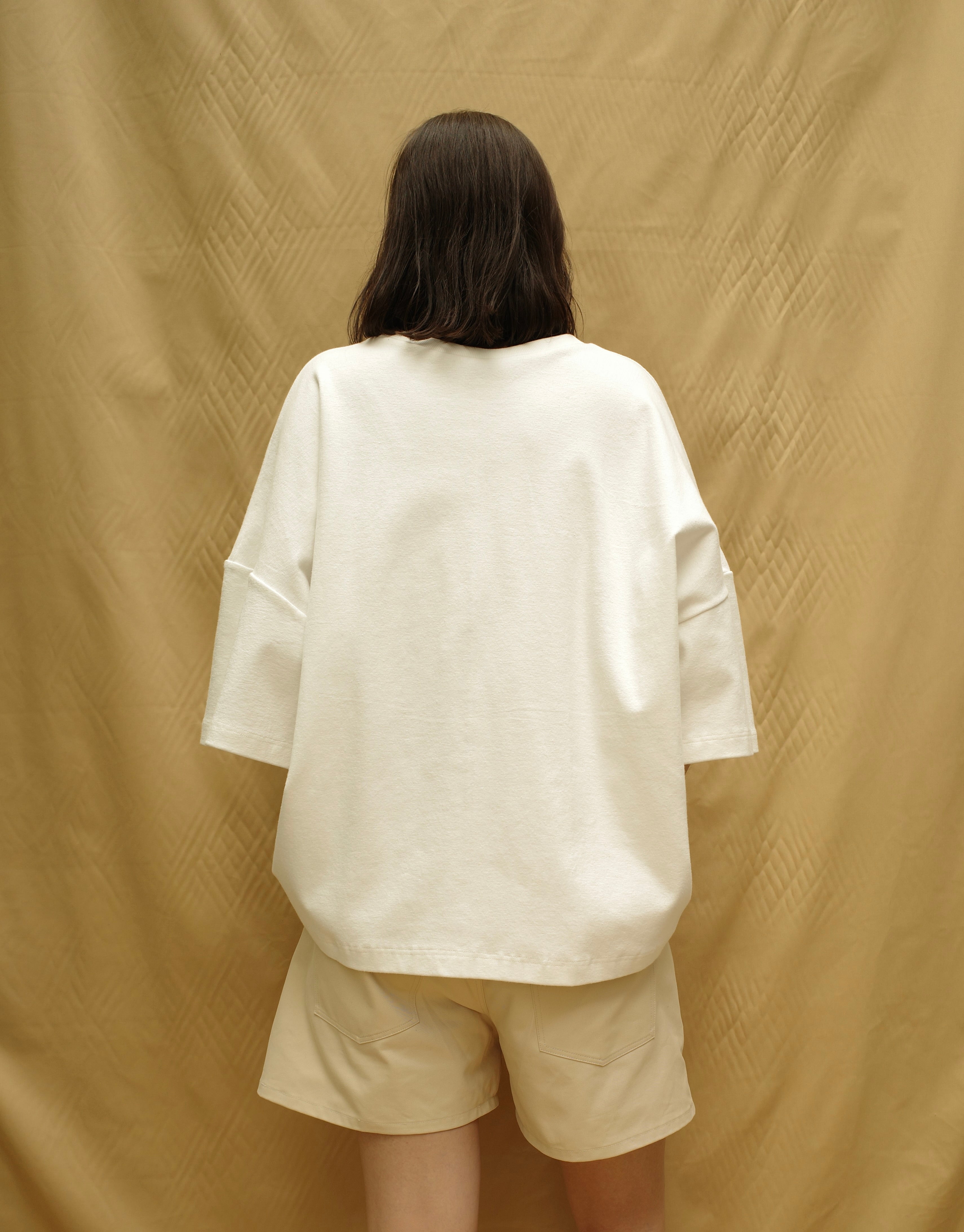 Heavy Rib Short Sleeves sweater