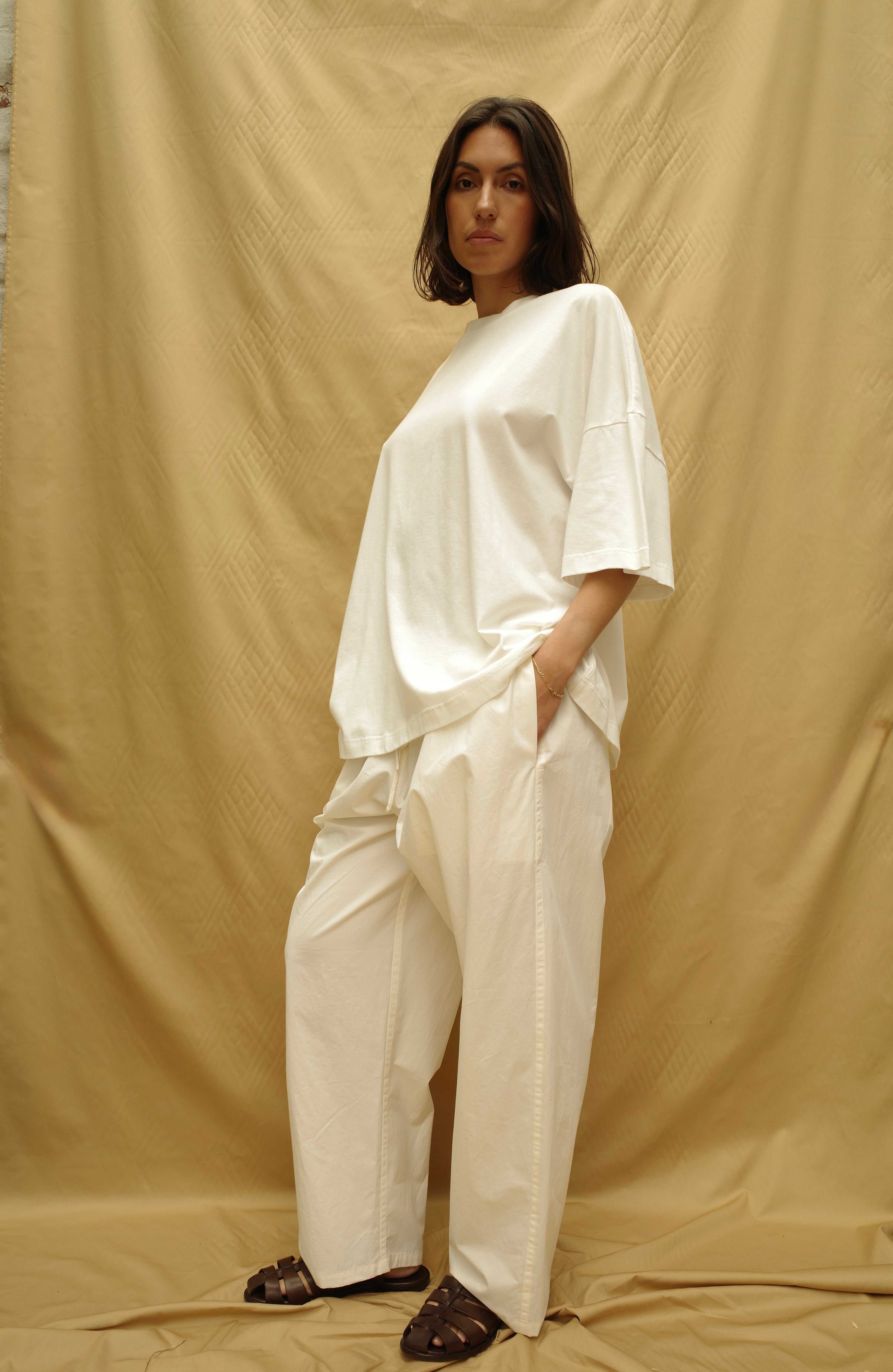 Poplin Pants