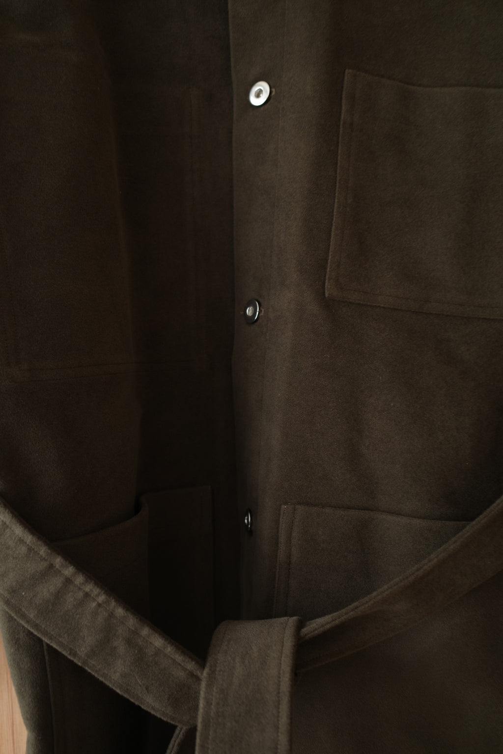 Work Coat in Heavy Moleskin