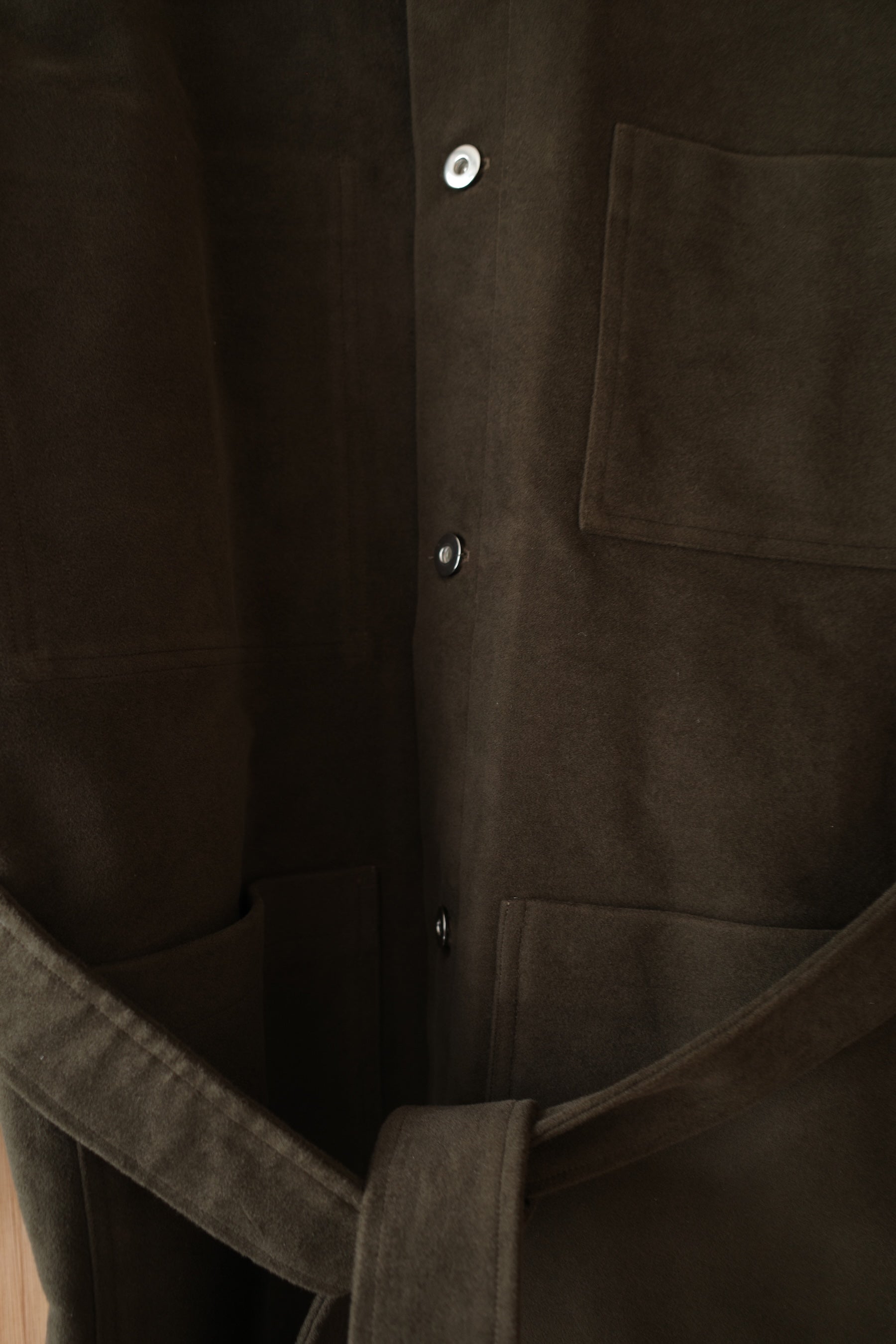 Work Coat in Heavy Moleskin