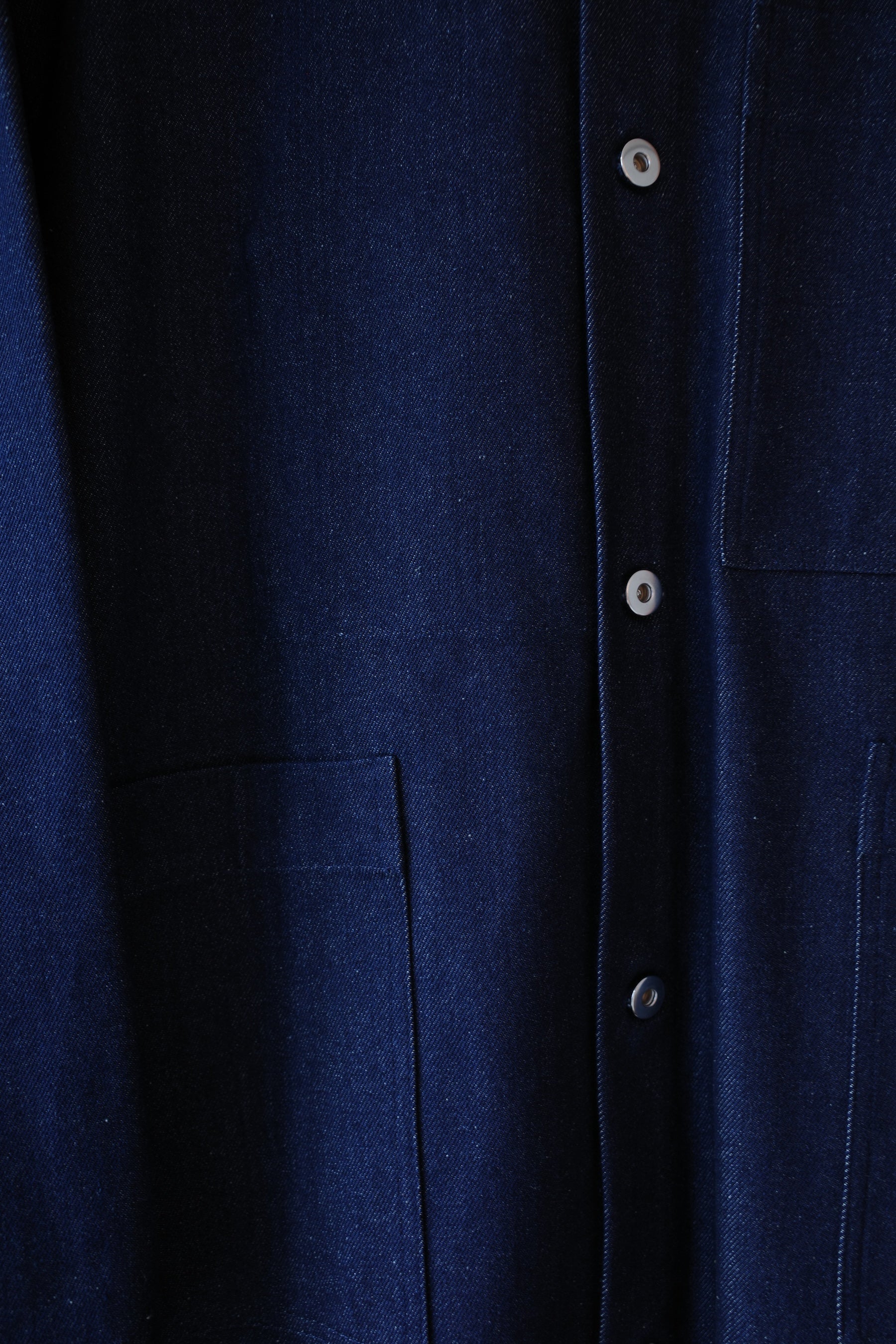 Oversized Work Coat in Denim