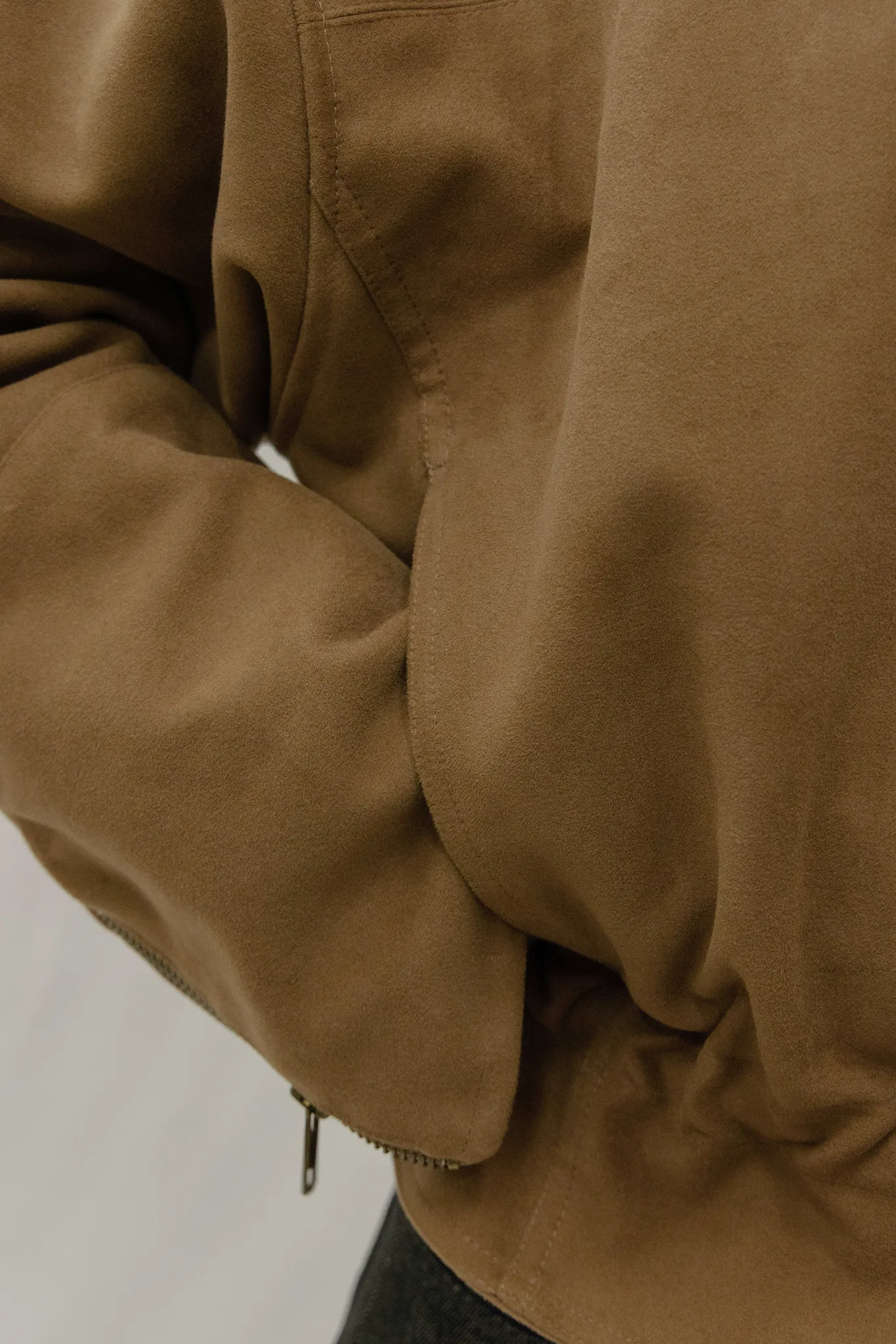FW25 - Bomber in Moleskin
