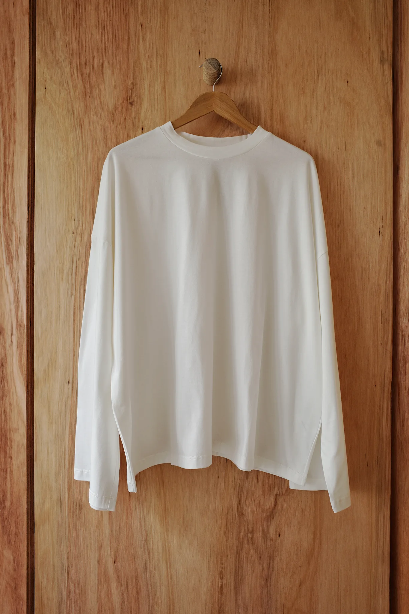 Long sleeves boxy t-shirt