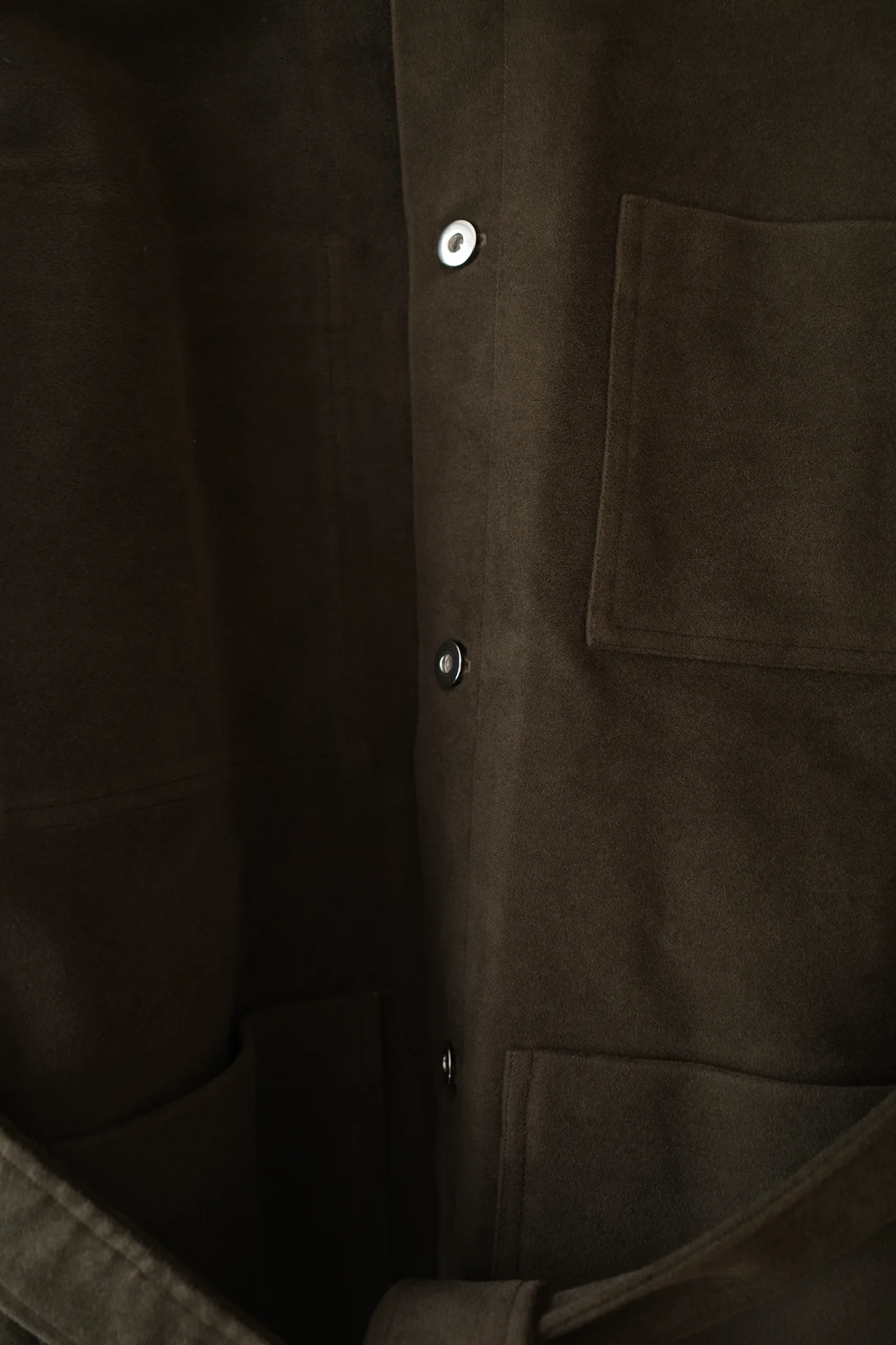 Coat N°1 - Moleskin Belted Coat - Image 3