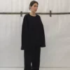 FW25 - Long sleeves rib sweatshirt